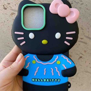 Hello Kitty Black iphone 12 Case